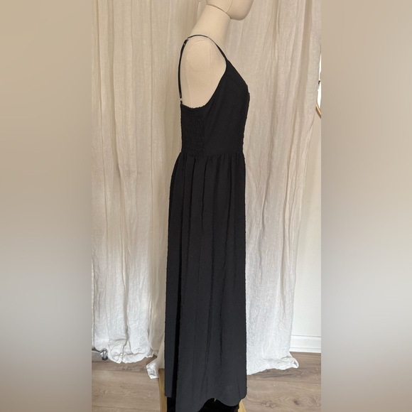 Black Wide Leg Jumpsuit - Picture 3 of 10